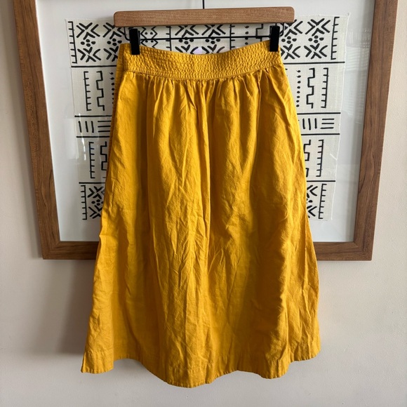 Madewell‎ Side Button Midi Skirt - Picture 8 of 10